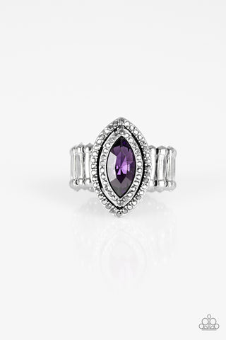 Paparazzi Accessories Modern Millionaire - Purple Ring