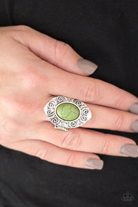 Paparazzi Accessories Mega Mother Nature - Green Ring