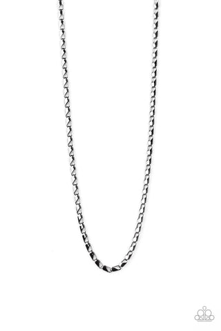 Paparazzi Accessories Free Agency - Black Necklace 