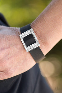 Paparazzi Accessories Diamond Diva - Black Bracelet 