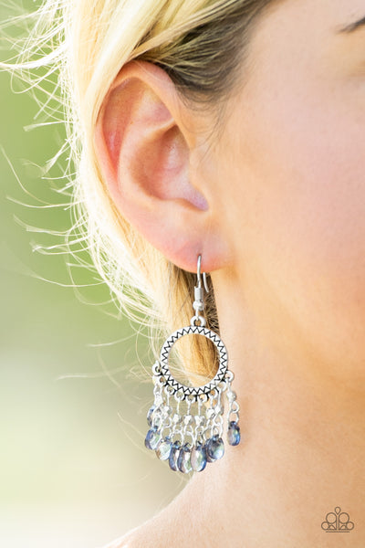 Paparazzi Accessories Paradise Palace - Blue Earrings 