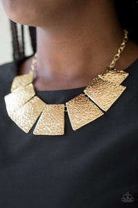 Paparazzi Accessories Here Comes The Huntress - Gold Necklace 