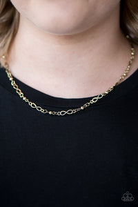 Paparazzi Accessories Infinite Beauty - Brass Necklace 