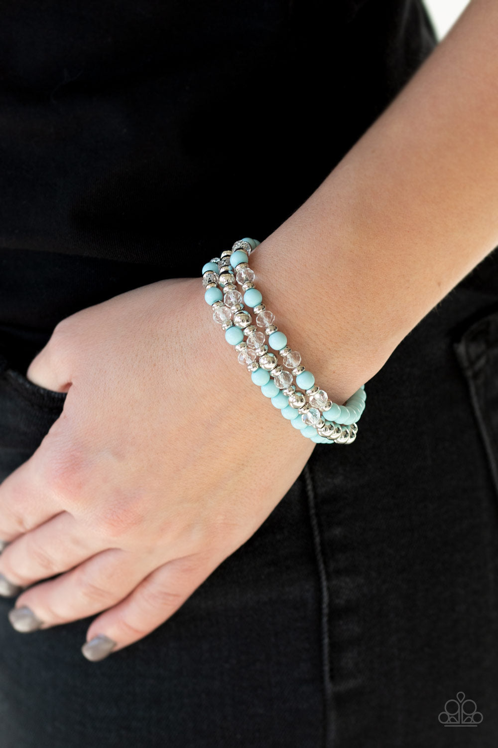 Paparazzi Accessories Irresistibly Irresistible - Blue Bracelet 