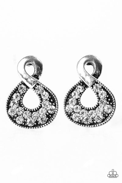 Paparazzi Accessories Waiting For Tomorrow - White Post Earrings 