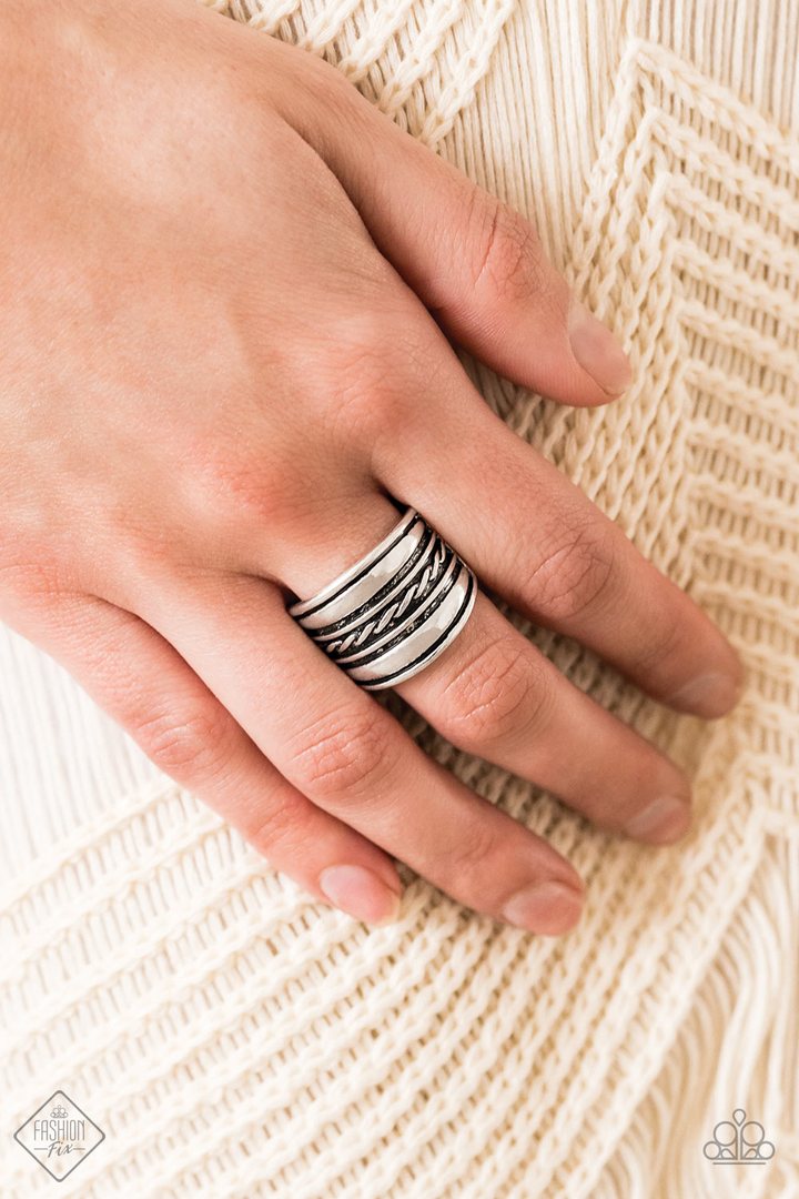 Paparazzi Accessories Let it LAYER - Silver Ring