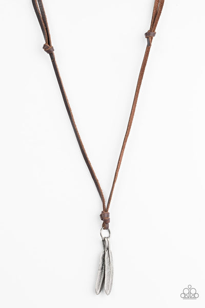 Paparazzi Accessories Eagerly Eagle - Brown Necklace
