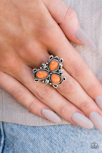 Paparazzi Accessories Ambrosial Garden Orange Ring