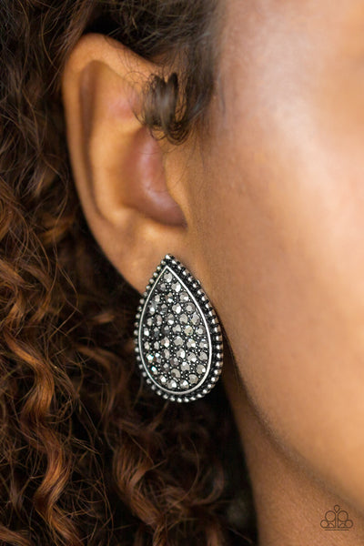 Paparazzi Accessories A Run For Their Money - Silver Post Earrings 