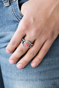 Paparazzi Accessories Peacefully Peaceful - Orange Ring