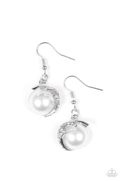 Paparazzi Accessories What You SEA Is What You Get - White Earrings 