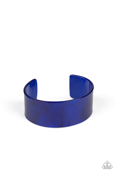 Paparazzi Accessories Glaze Over - Blue Bracelet 