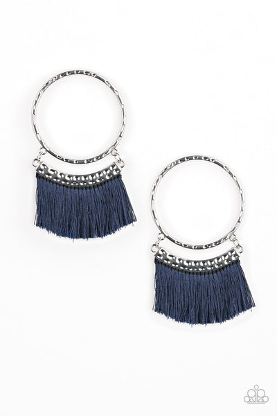 Paparazzi Accessories This Is Sparta! - Blue Earrings 