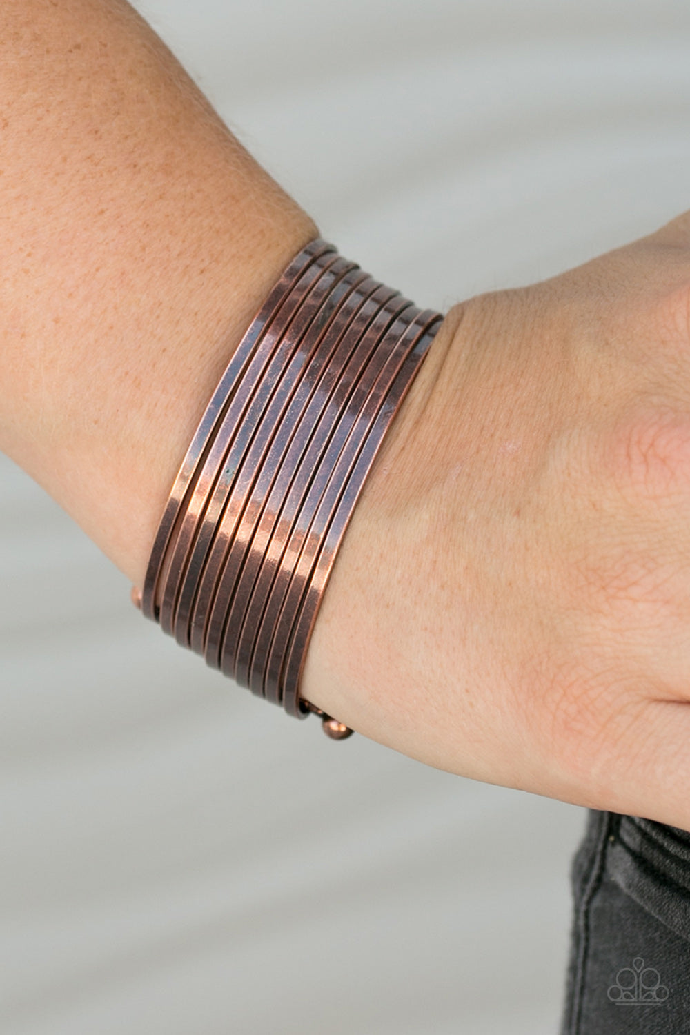 Paparazzi Accessories Queen Of The Gypsies - Copper Bracelet 