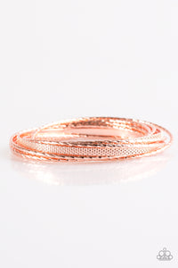 Paparazzi Accessories Metal Mogul - Copper Bracelet 