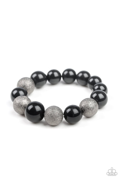 Paparazzi Accessories Humble Hustle - Black Bracelet 