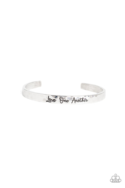 Paparazzi Accessories Love One Another - Silver Bracelet 