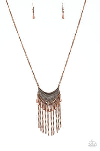 Paparazzi Necklace Happy is the Huntress- Copper
