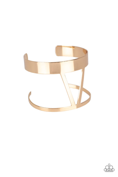 Paparazzi Accessories Rural Ruler - Gold Bracelet 