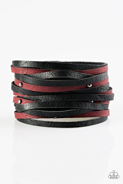 Paparazzi Accessories Ranch Rebel - Red Bracelet 