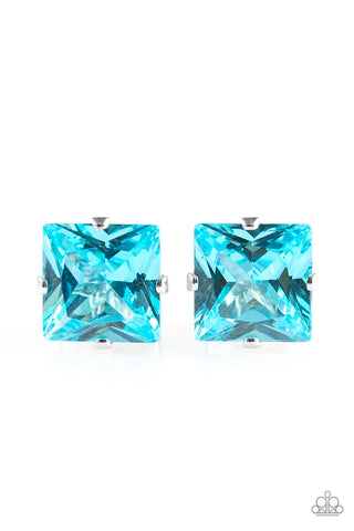 Paparazzi Accessories Girls Will Be Girls - Blue Earrings 