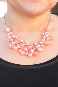 Paparazzi Accessories Spring Bride - Orange Necklace & Earrings 