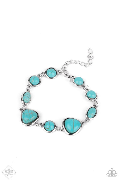 Paparazzi Accessories Eco-Friendly Fashionista - Blue Bracelet 
