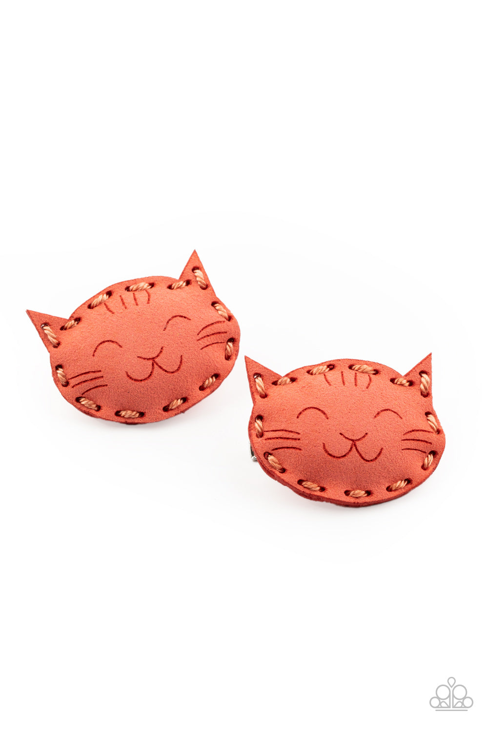 Paparazzi Accessories MEOW Youre Talking! - Orange Hair Clip 