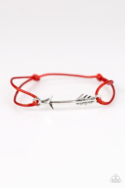 Paparazzi Accessories Shoot High - Red Bracelet 