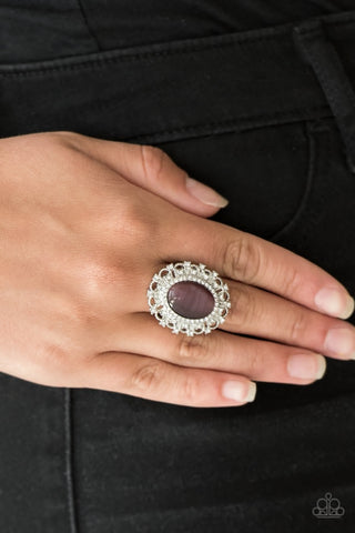 Paparazzi Accessories BAROQUE The Spell - Purple Ring