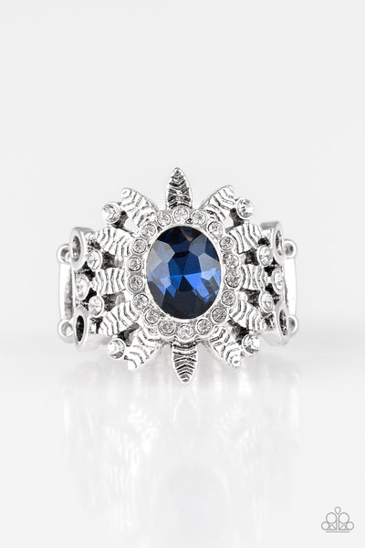 Paparazzi Accessories Burn Bright - Blue Ring