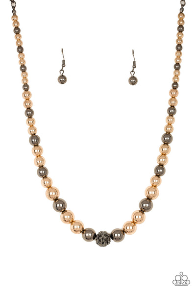 Paparazzi Accessories High-Stakes FAME - Multi Necklace & Earrings 