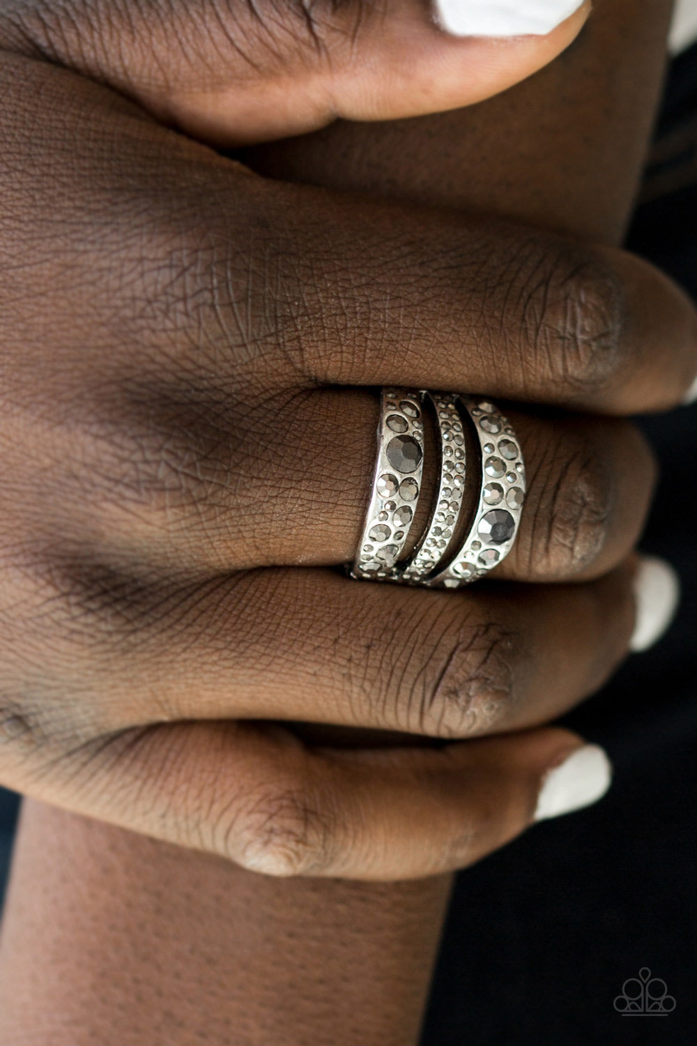 Paparazzi Accessories Stacks On Stacks On Stacks - Silver Ring