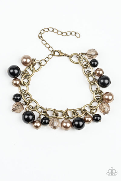 Paparazzi Accessories Grit and Glamour - Black Bracelet 