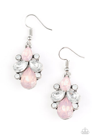 Paparazzi Accessories Wonderland Waltz - Pink Earrings 