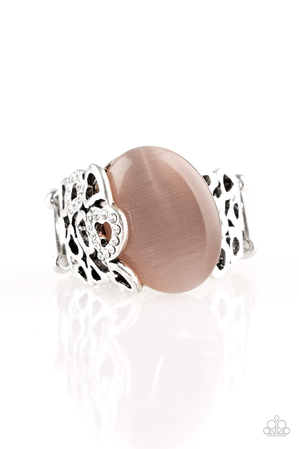 Paparazzi Accessories So In Love - Brown Ring