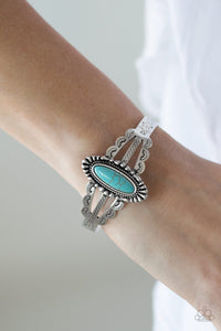 Paparazzi Accessories Desert Sage - Blue Bracelet