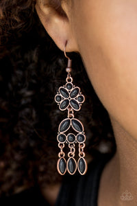Paparazzi Accessories Which Way West - Copper Earrings