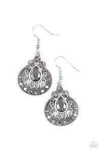 Paparazzi Accessories Royal Refinery - Silver Earrings 