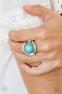 Paparazzi Accessories - Mojave Native - Blue Ring