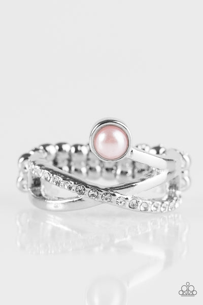 Paparazzi Accessories Front GLAM - Pink Ring