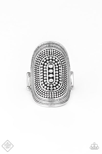 Paparazzi Accessories - Dotted Decor - Silver Ring