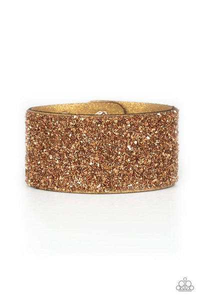 Paparazzi Accessories The Halftime Show - Gold Bracelet 