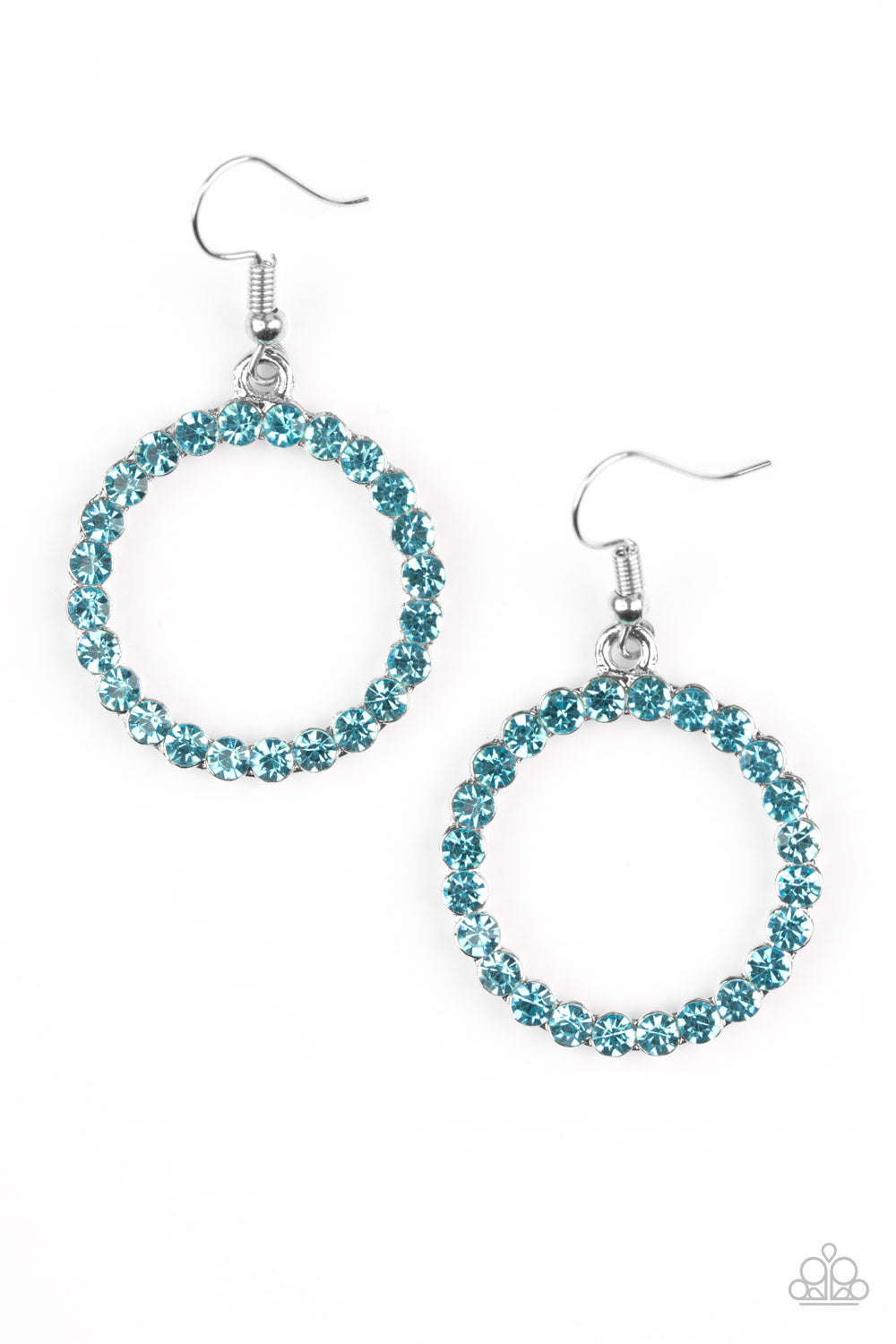 Paparazzi Accessories Bubblicious - Blue Earrings 