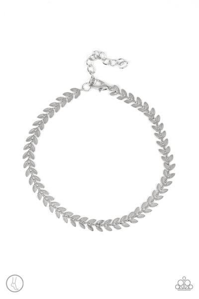 Paparazzi Accessories West Coast Goddess - Silver Anklet 
