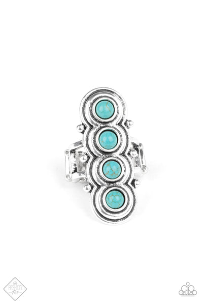 Paparazzi Accessories Terra Trinket Blue Ring 