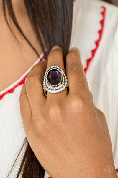 Paparazzi Accessories Making History - Purple Ring