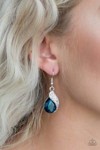 Paparazzi Accessories Easy Elegance - Blue Earrings 