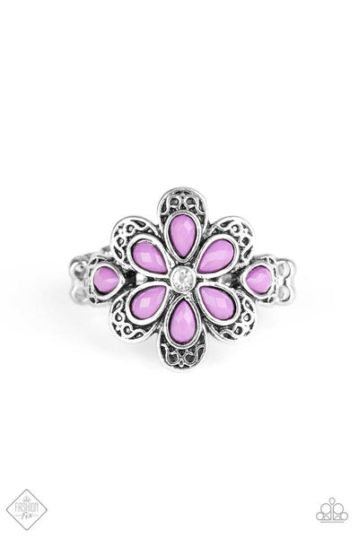 Paparazzi Accessories Fruity Florals - Purple Ring 