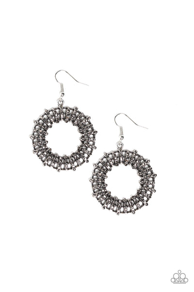 Paparazzi Accessories Girl Of Your GLEAMS - Silver Earrings 